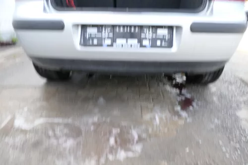 VW Golf 4 Limousine Stoßstange hinten Heckstoßstange Stoßfänger silber LA7W