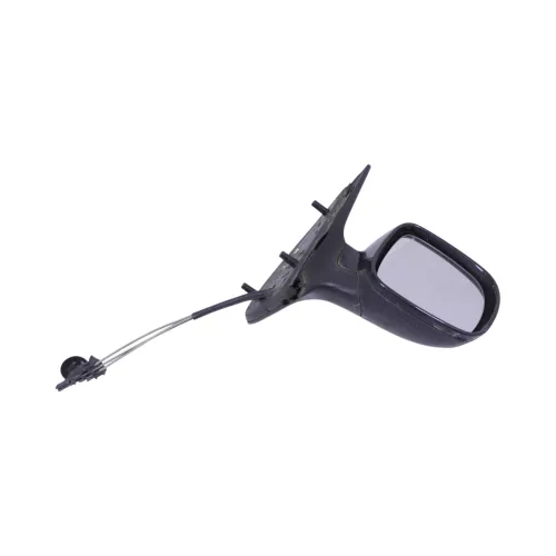 VW Polo 6N2 manueller Spiegel Außenspiegel rechts außen schwarz L041 + Glas (176642)