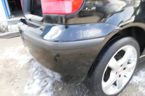 VW Polo 6N2 Stoßstange hinten Heckstoßstange Stoßfänger schwarz L041 (176648)