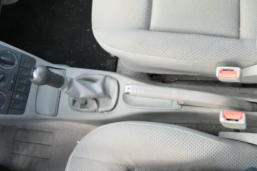 VW Lupo Polo 6N2 Schaltknauf Schaltsack Schaltung Schaltknüppel grau (176664)