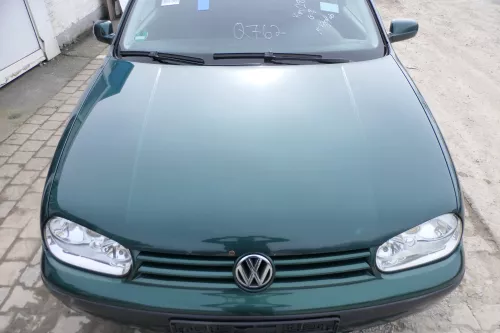 VW Golf 4 1J Motorhaube Haube Klappe vorne grün LC6M Frontklappe