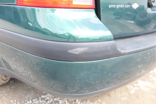 VW Golf 4 Bora Kombi Stoßstange hinten Heckstoßstange Stoßfänger grün LC6M (176672)