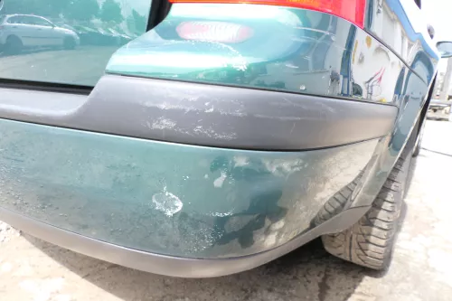 VW Golf 4 Bora Kombi Stoßstange hinten Heckstoßstange Stoßfänger grün LC6M (176672)