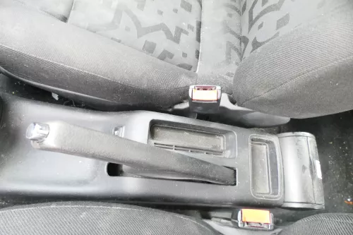 VW Golf 4 Bora Mitteltunnel Aschenbecher hinten Verkleidung schwarz
