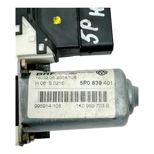 Seat Altea 5P ektrischer Fensterheber Motor hinten links 5P0839401 1K0959703B (176827)