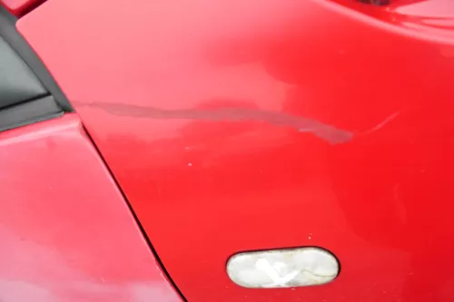 VW Lupo Kotflügel vorne rechts rot LP3G (177048)