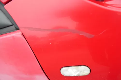 VW Lupo Kotflügel vorne rechts rot LP3G (177048)