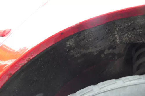 VW Lupo Kotflügel vorne rechts rot LP3G (177048)