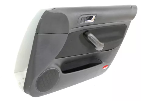 1x Golf 4 Bora Türverkleidung Verkleidung Tür vorne rechts 4/5-Türer Griff schwa (177067)