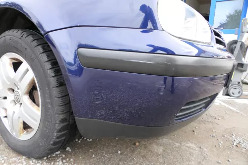 VW Golf 4 1J Stoßstange vorne Stoßfänger vorn blau LB5N (177088)