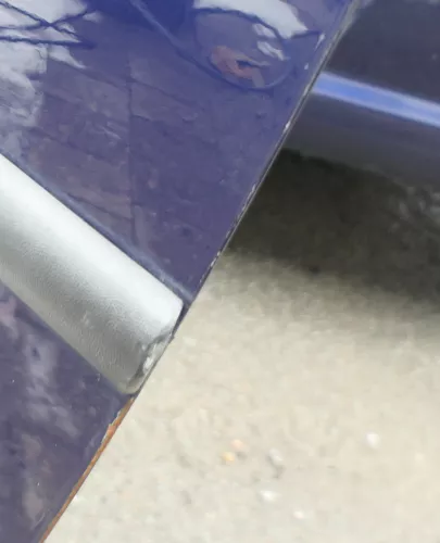 VW Golf 4 Tür vorne links Fahrertür 2/3-Türer blau LB5N ohneAnbauteile (177091)