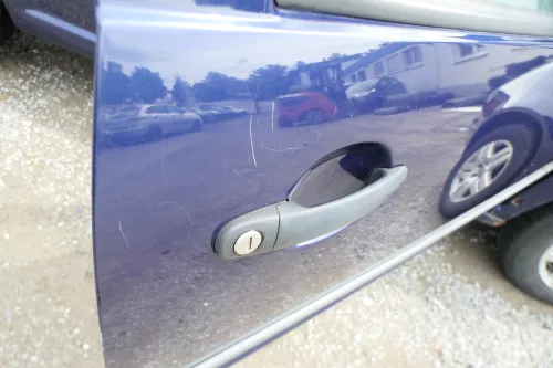 VW Golf 4 Tür vorne rechts Beifahrertür 2/3-Türer blau LB5N ohnAnbauteile (177097)