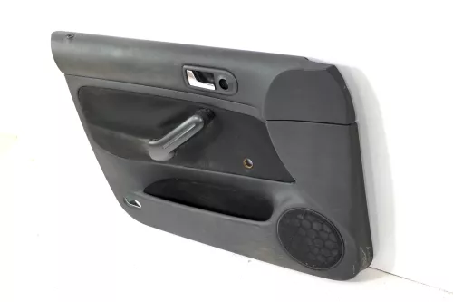 1x Golf 4 Bora Türverkleidung Verkleidung Tür vorne links 4/5-Türer Griff schwa (177110)