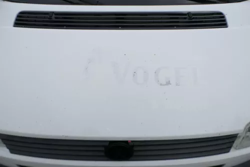 VW T4 Transporter Pritsche Motorhaube Haube Klappe vorne weiß R902 Kurze AC0 (177118)