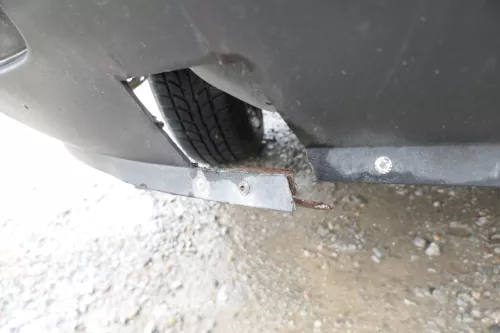 VW T4 kurze Version Stoßstange Frontstoßstange vorne schwarz AC-0 7D0807221 Nebe (177127)