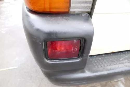 VW T4 Caravelle Multivan Stoßstange Heckstoßstange hinten 701807417 schwarz (177136)