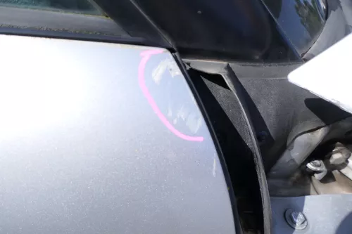 Audi TT 8N Roadster Tür Türblatt vorne rechts Beifahrertür silber LY7W ohneAnbau (177199)