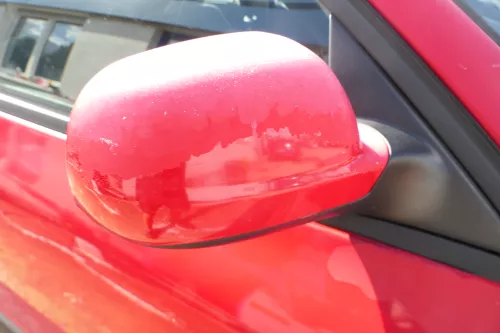 VW Passat 3B 3BG elektrischer Spiegel Außenspiegel rechts Glas rot LY3D