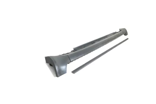 Audi A4 8E B6 B7 Blende Holm links unten Schweller Verkleidung grau (177597)