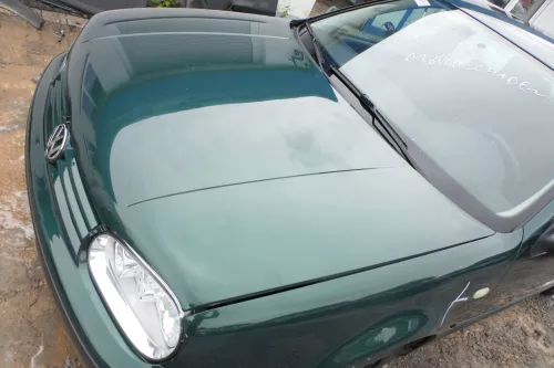 VW Golf 4 1J Motorhaube Haube Klappe vorne grün LC6M Frontklappe (177627)