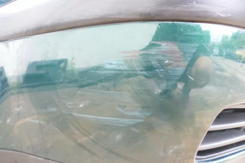 VW Golf 4 1J Stoßstange vorne Stoßfänger vorn grün LC6M (177628)