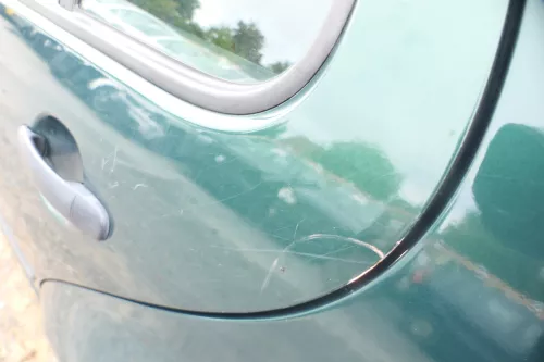 VW Golf 4 1J Limousine Tür hinten links grün LC6M (KEINkombi) (177631)