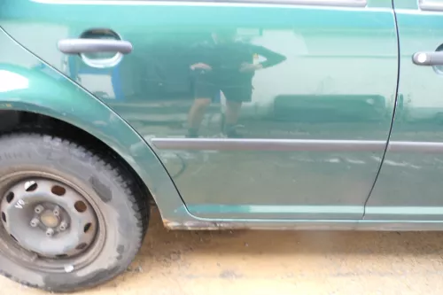 VW Golf 4 Limousine Tür hinten rechts grün LC6M (KEINkombi) (177637)