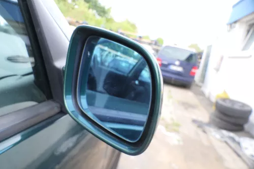 Golf 4 Bora elektrischer Spiegel vorne rechts Außenspiegel grün LC6M Glas (177638)