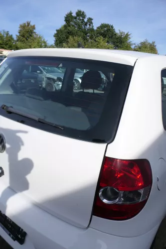 Fox 5Z Heckklappe Kofferraumklappe Klappe hinten +Scheibe weiß LB9A (177657)