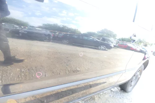 VW Fox 5Z Tür vorne links Fahrertür schwarz LC9Z (177686)