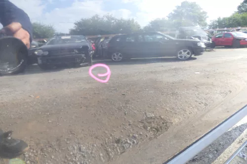 VW Fox 5Z Tür vorne links Fahrertür schwarz LC9Z (177686)