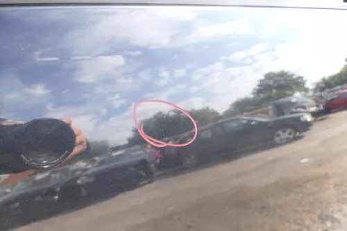 VW Fox 5Z Tür vorne links Fahrertür schwarz LC9Z (177686)