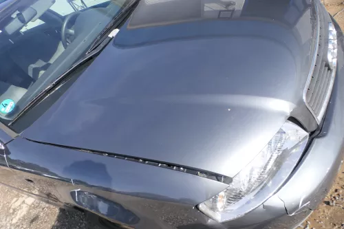 Audi A4 B6 8E Motorhaube Haube Klappe grau LX7Z +Grill (177698)