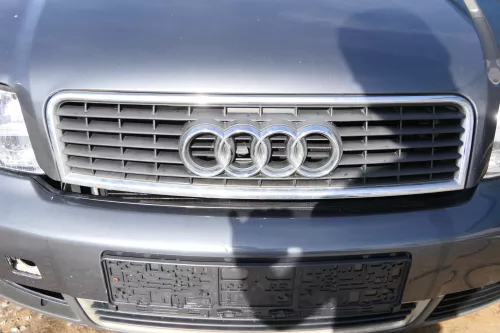 Audi A4 B6 8E Motorhaube Haube Klappe grau LX7Z +Grill (177698)