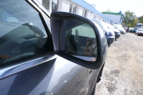 Audi A4 B6 B7 8E Spiegel Außenspiegel rechts elektrisch verstellbar grau LX7Z (177699)