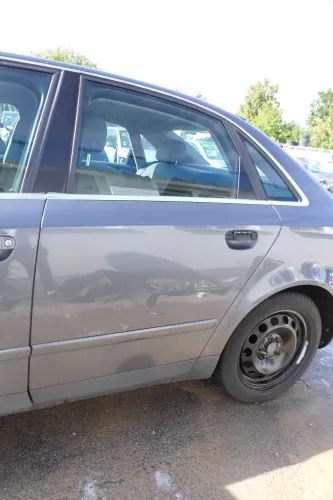 A4 B6 8E Türblatt Tür hinten links grau LX7Z  Limousine + Rahmen (177705)