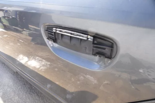 A4 B6 8E Türblatt Tür hinten links grau LX7Z  Limousine + Rahmen (177705)