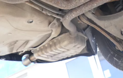 1x A4 8E B6 Auspuff Endschalldämpfer Endtopf links 2,4 BDV AMM