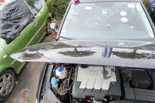 VW Passat 3C Motorhaube Klappe vorne vorn Haube schwarz LC9X deepblack öö (177820)