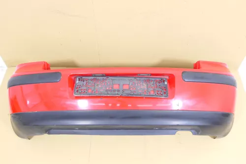 VW Golf 4 Limousine Stoßstange hinten Heckstoßstange Stoßfänger rot LP3G