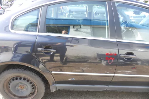 Passat 3B 3BG Limousine Tür hinten rechts schwarz LC9Z - ohne Anbauteile -Chrom (177868)