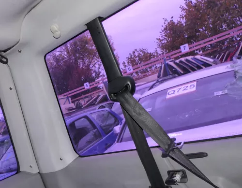 VW T4 D-Säulen Verkleidung links hinten oben grau Abdeckung Caravelle Multivan (177946)