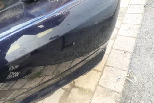 VW Polo 6N Stoßstange hinten breite Styling XXL Heckstoßstange blau LC5H (178001)