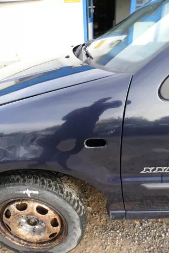 VW Polo 6N 6N1 Kotflügel vorne links blau LC5H (178002)