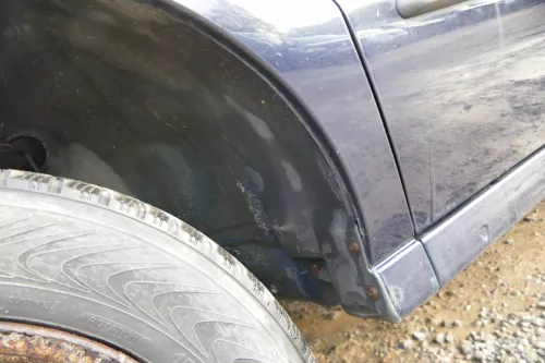 VW Polo 6N 6N1 Kotflügel vorne links blau LC5H (178002)