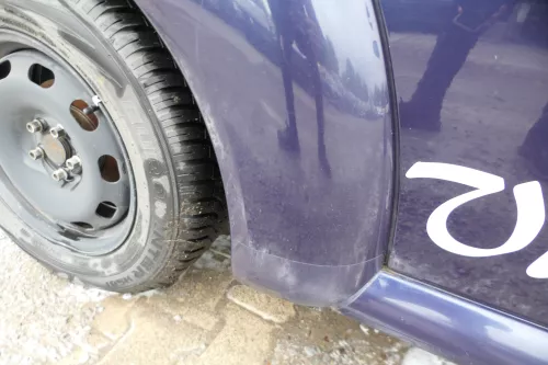 VW New Beetle 9C Kotflügel hinten rechts blau LG5T 1C0821302H (178016)