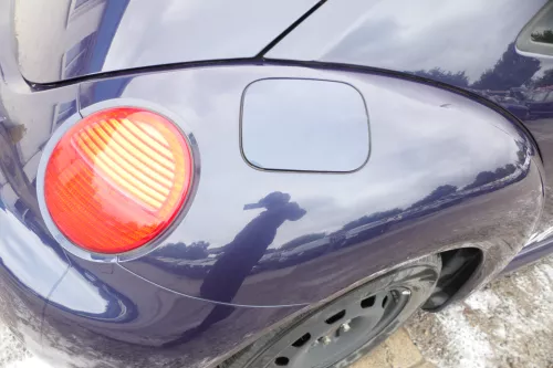 VW New Beetle 9C Kotflügel hinten rechts blau LG5T 1C0821302H (178016)