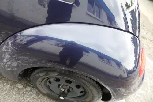 VW New Beetle 9C Kotflügel hinten links blau LG5T 1C0821301F (178017)