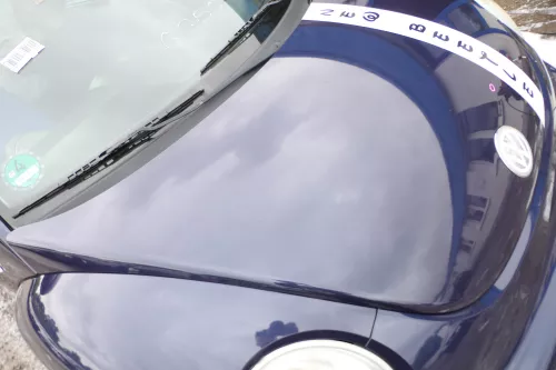 VW New Beetle 9C Motorhaube Klappe vorne blau LG5T (178020)