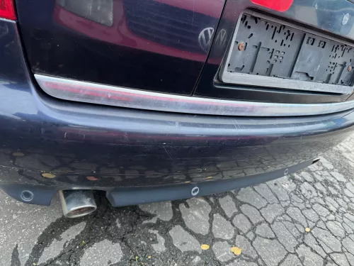 Quattro A6 4B Kombi Stoßstange hinten Heckstoßstange blau LZ5L Facelift + PDC (178109)